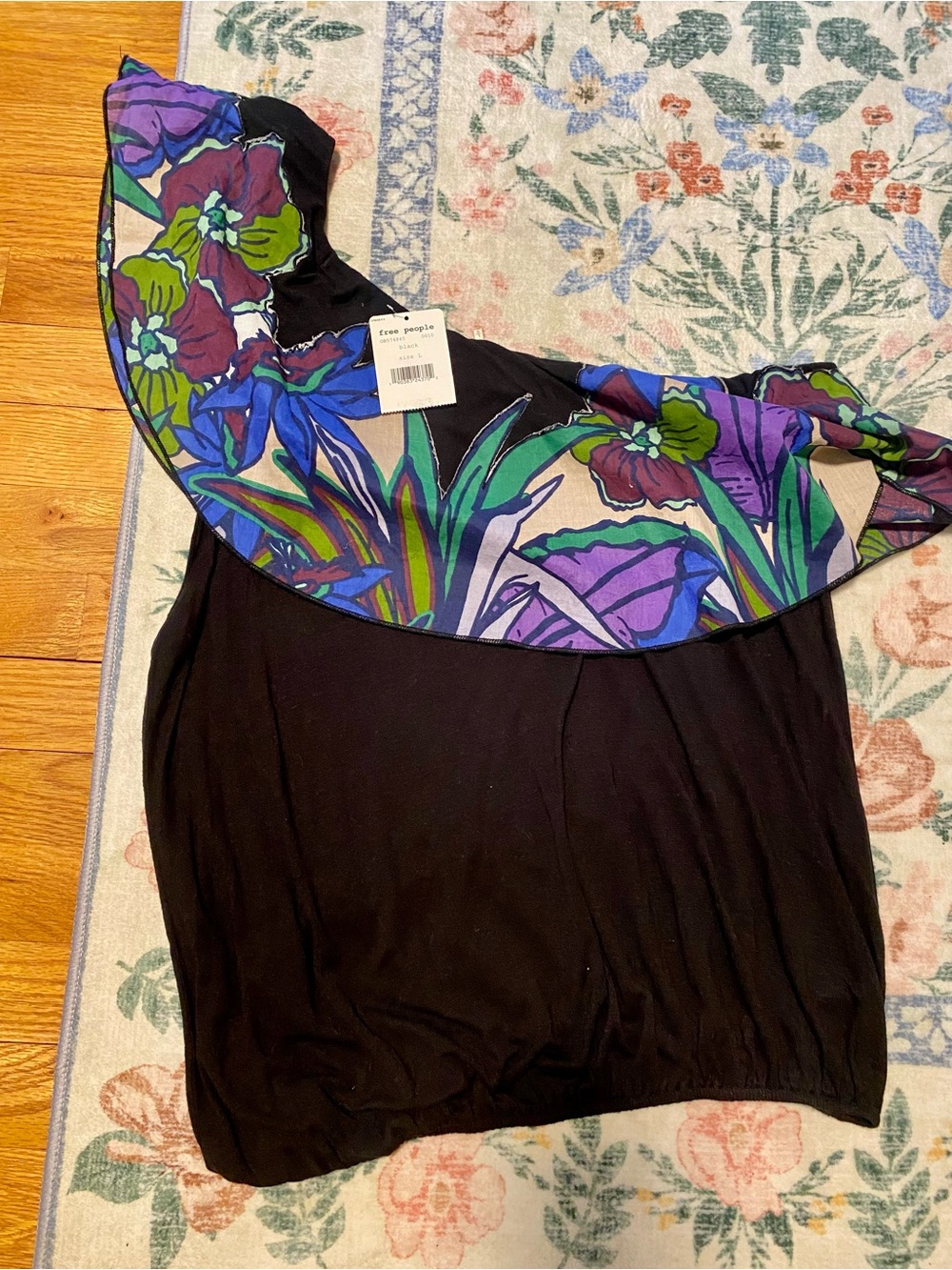 Free People One Shoulder Blouse